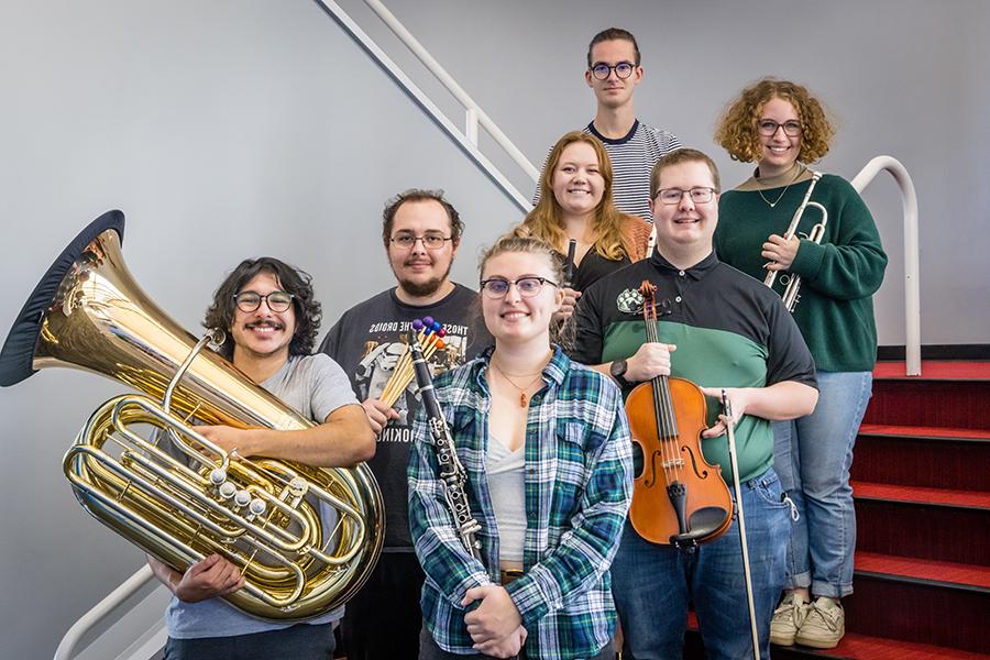 Students selected to All-Collegiate Honor Orchestra 